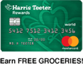 Harris Teeter Credit Card, earn FREE GROCERIES!